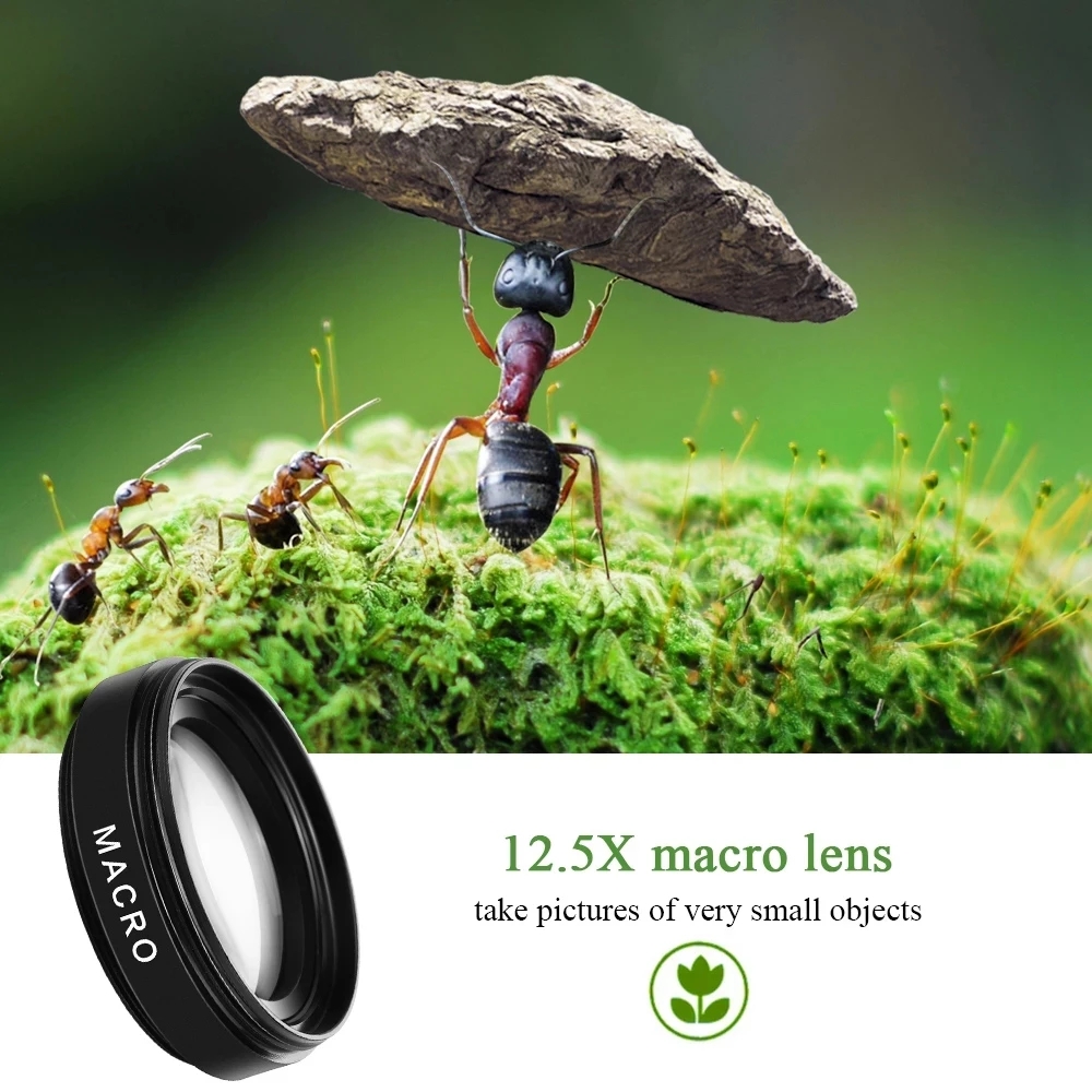 2 In 1 Clip-on Fish Eye Magnif - огляд і ціна Lens Camera Clip