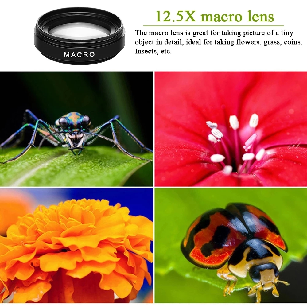 2 In 1 Clip-on Fish Eye Magnif - огляд і ціна Lens Camera Clip