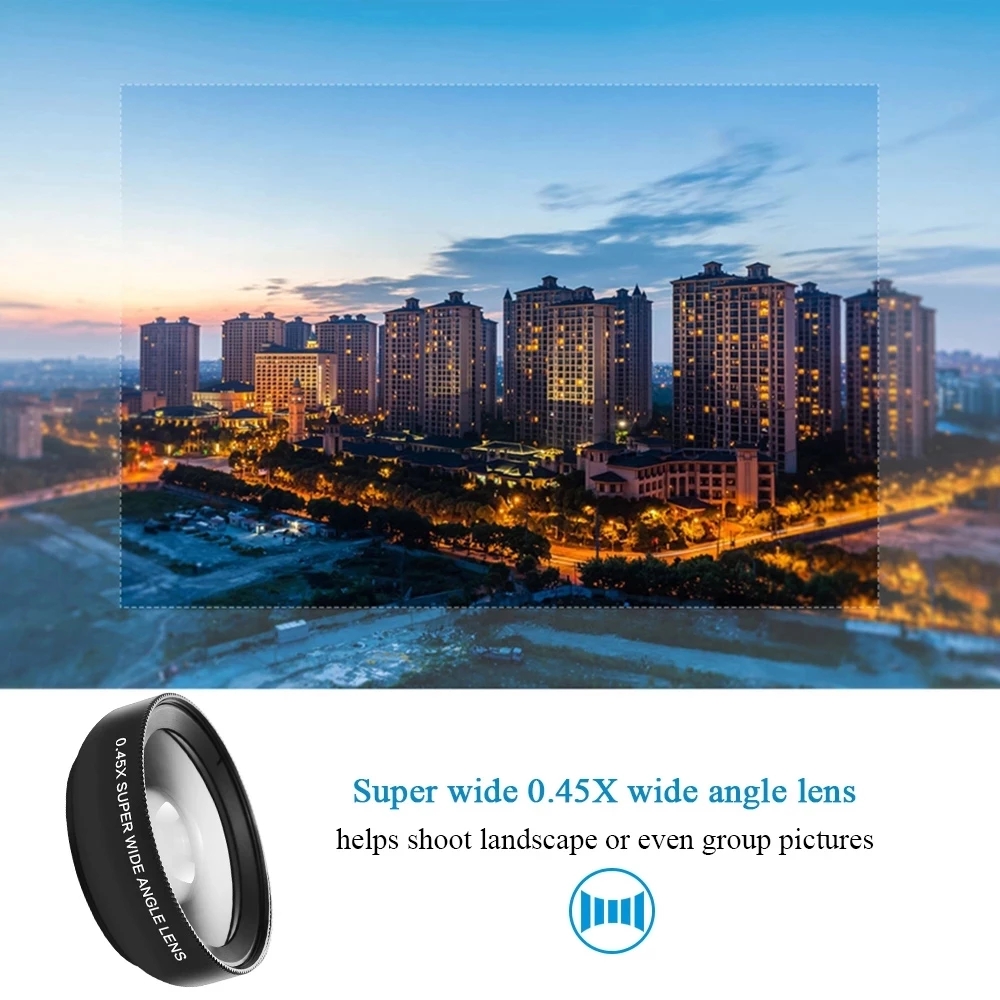 2 In 1 Clip-on Fish Eye Magnif - огляд і ціна Lens Camera Clip