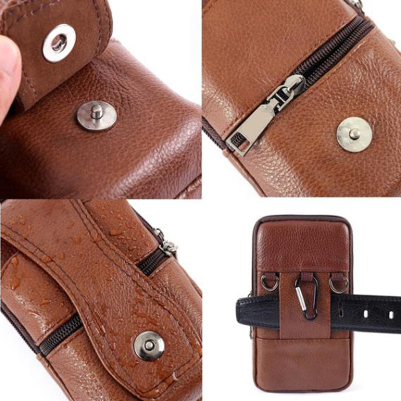 1Pcs Men Cell Phone Belt Pack  - огляд і ціна Phone Accessories Men