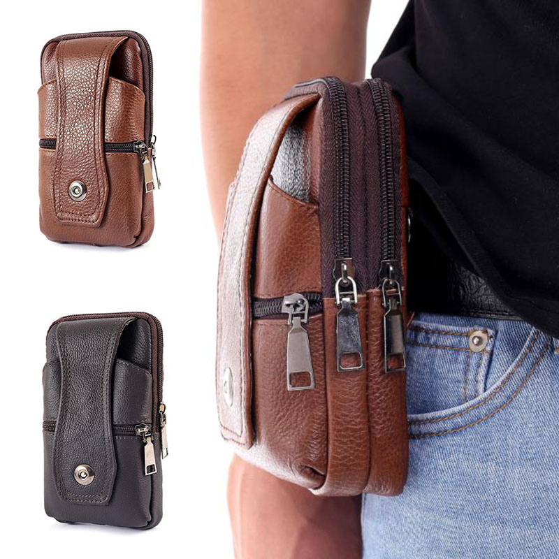 1Pcs Men Cell Phone Belt Pack  - огляд і ціна Phone Accessories Men
