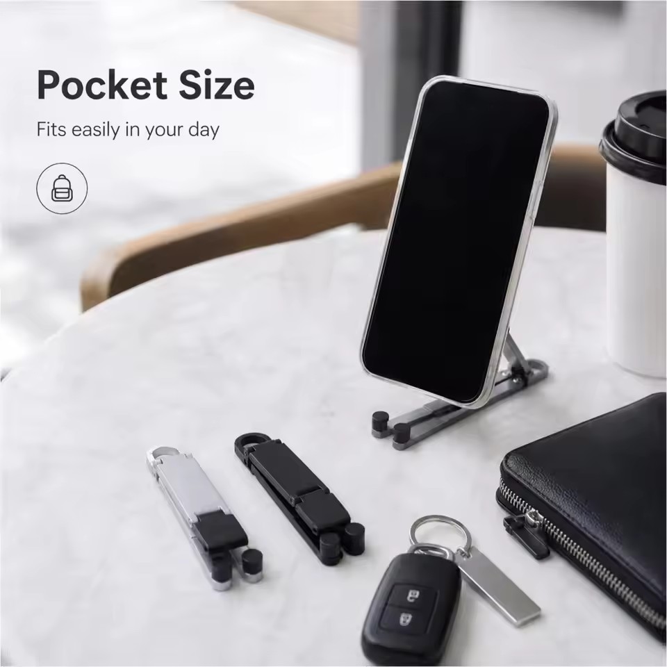 Foldable Keychain Phone Stand  - огляд і ціна Desk Phone Stand