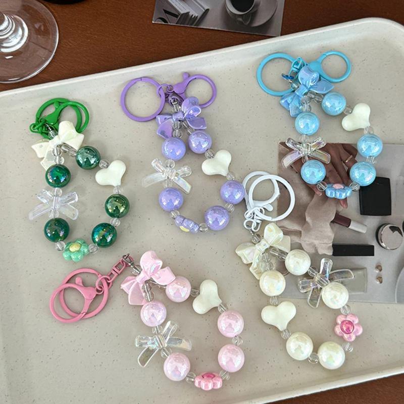 NEW Candy Color Heart Bow Bead - огляд і ціна Phone Accessories For Teens