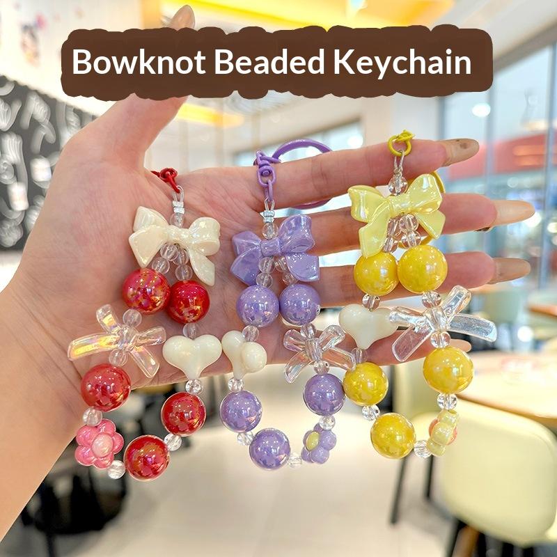NEW Candy Color Heart Bow Bead - огляд і ціна Phone Accessories For Teens