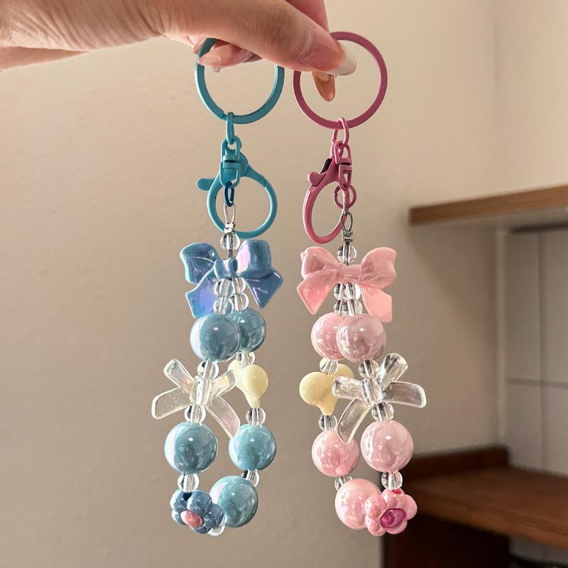 NEW Candy Color Heart Bow Bead - огляд і ціна Phone Accessories For Teens