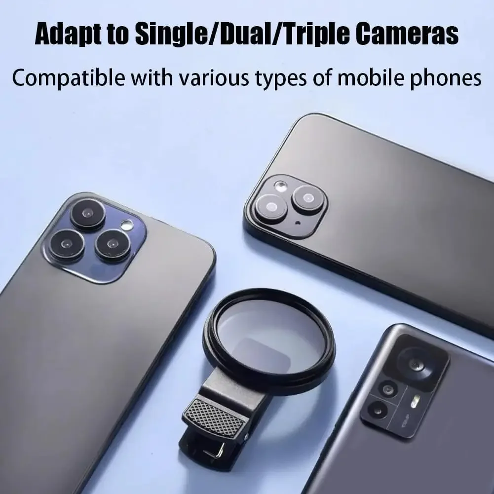 MINI 52mm Clip-on Phone Filter - огляд і ціна Lens Camera Clip
