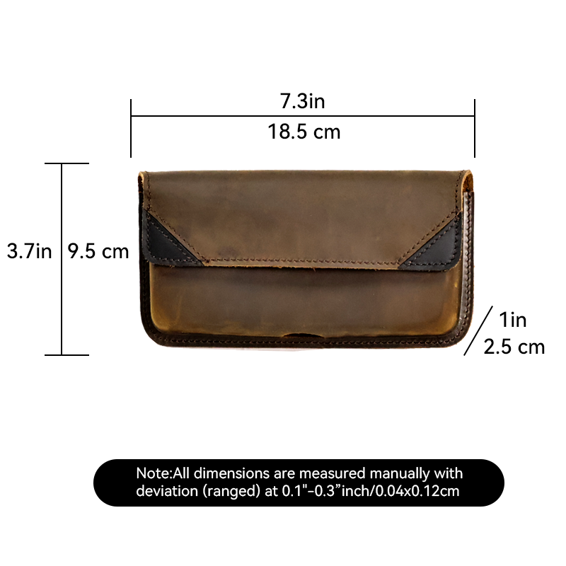 Genuine Leather Waist Bag for  - огляд і ціна Phone Accessories Men