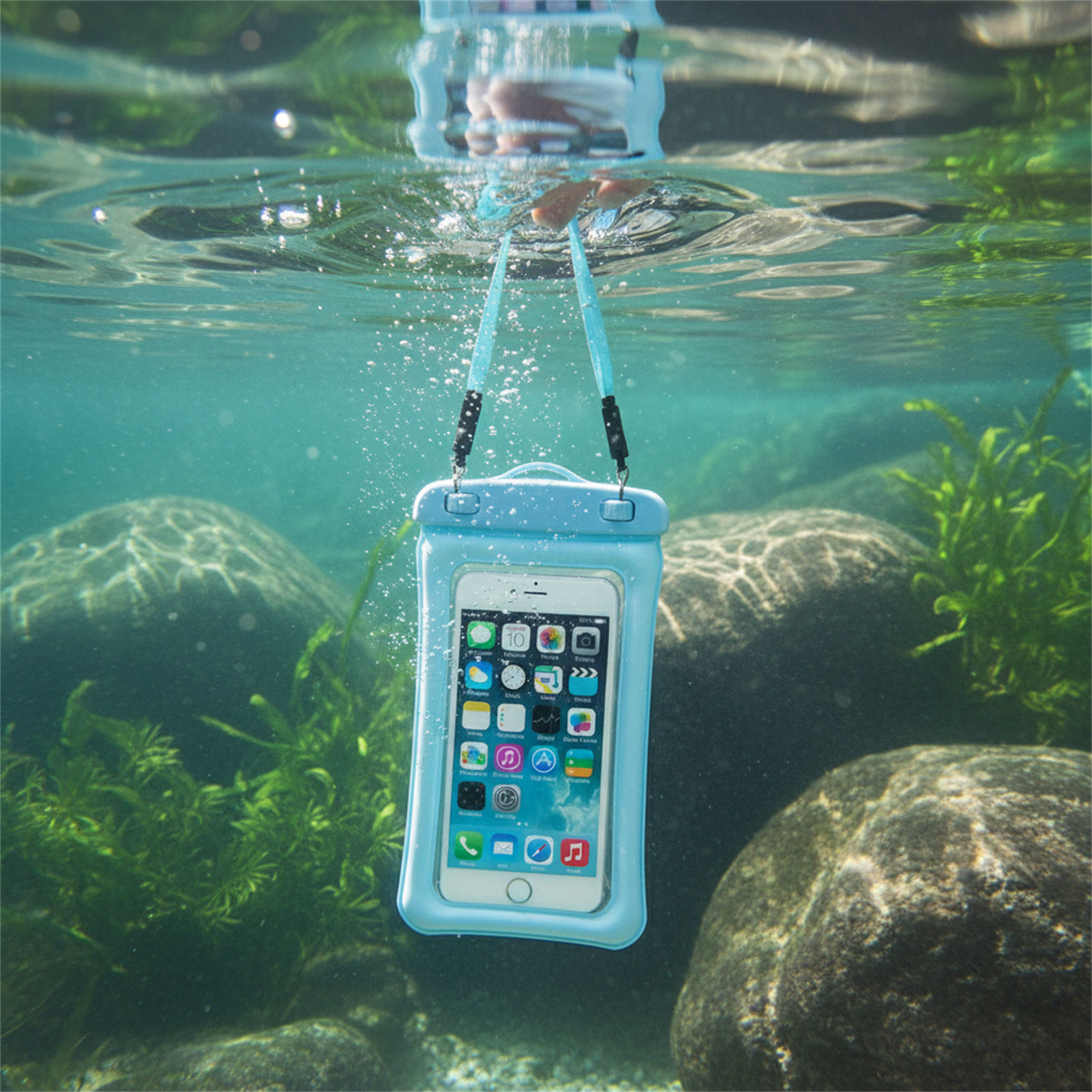 Blue Black Waterproof Phone Ba - огляд і ціна Phone Accessories Men