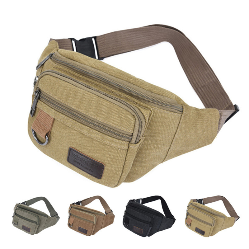 Chest Bag Canvas Waist Bag Wom - огляд і ціна Phone Accessories Men