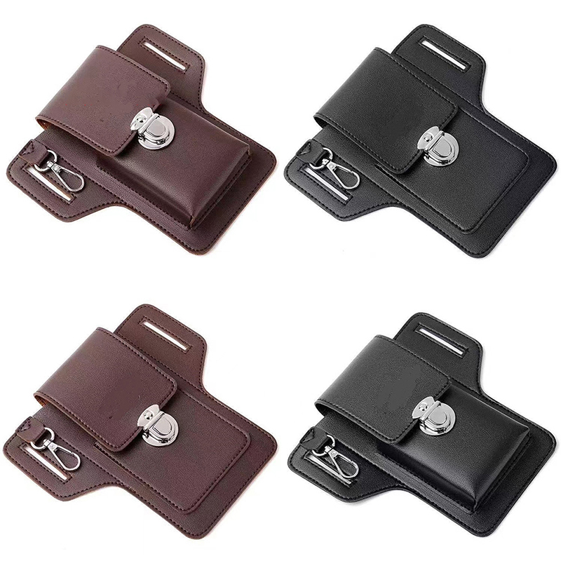 Fashion Men Multi-function PU  - огляд і ціна Phone Accessories Men