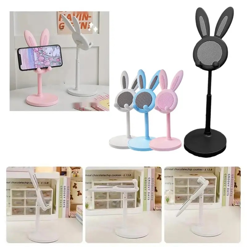 1/2/3/4Pcs Cute Rabbit Desktop - огляд і ціна Desk Phone Stand