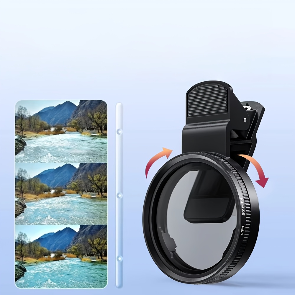 1pc 52mm CPL Universal With Cl - огляд і ціна Lens Camera Clip
