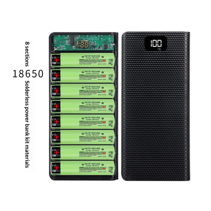 1pc DIY 8*18650 Battery Power  - огляд і ціна Phone Accessories Types